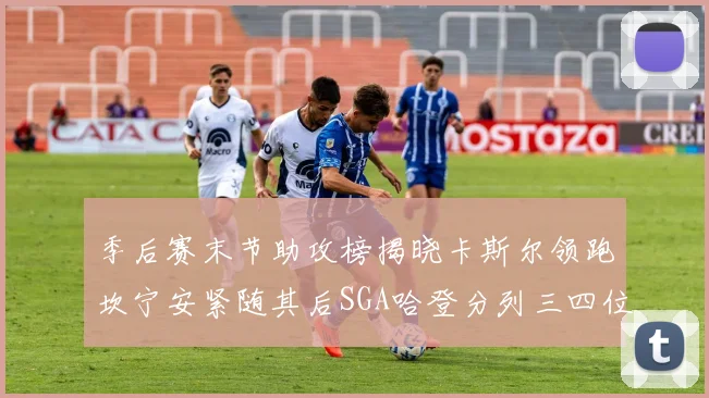 季后赛末节助攻榜揭晓卡斯尔领跑坎宁安紧随其后SGA哈登分列三四位